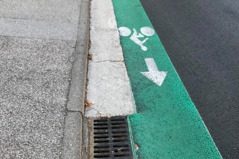 Les pistes cyclables à La Garde